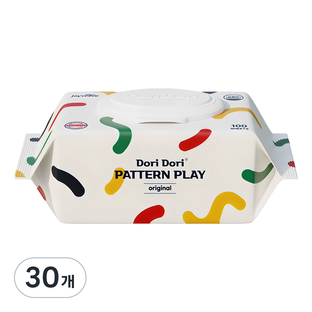 도리도리 패턴플레이 오리지널 아기물티슈 캡형 34,200원