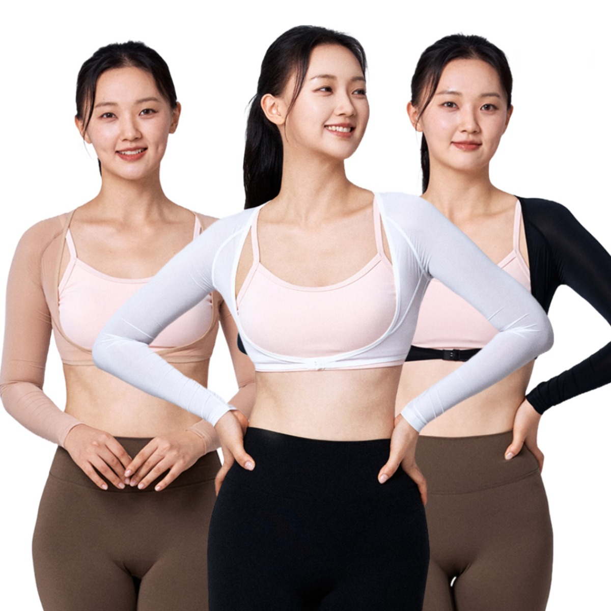 여성 골프웨어 메쉬 볼레로 이너웨어 기능성 자외선차단 냉감 쿨티셔츠 UV차단 쿨링 언더레이어 이너티 23,000원