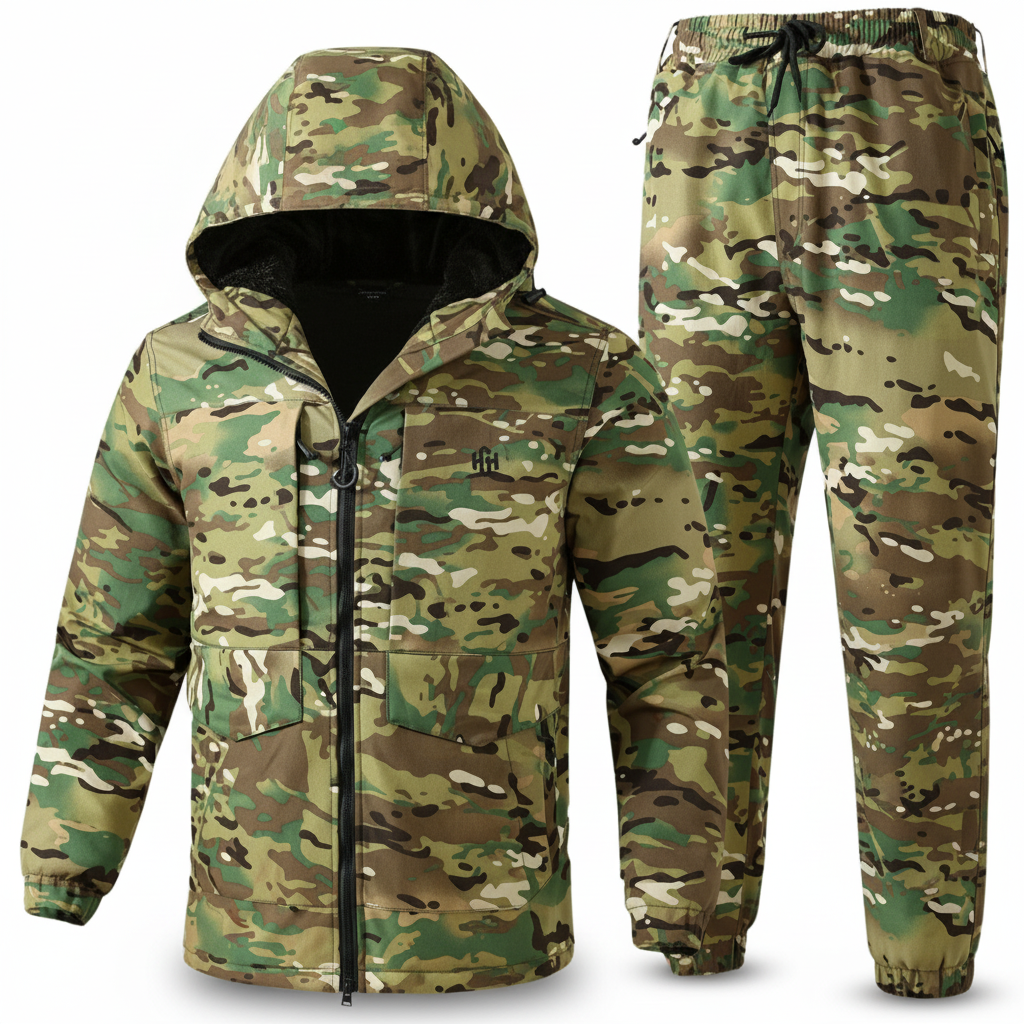 ANYOU 가을 겨울 폴라폴리스 세트 기모 도톰 방풍 방수 아웃도어 스포츠 방한 작업복 방한복 29,900원