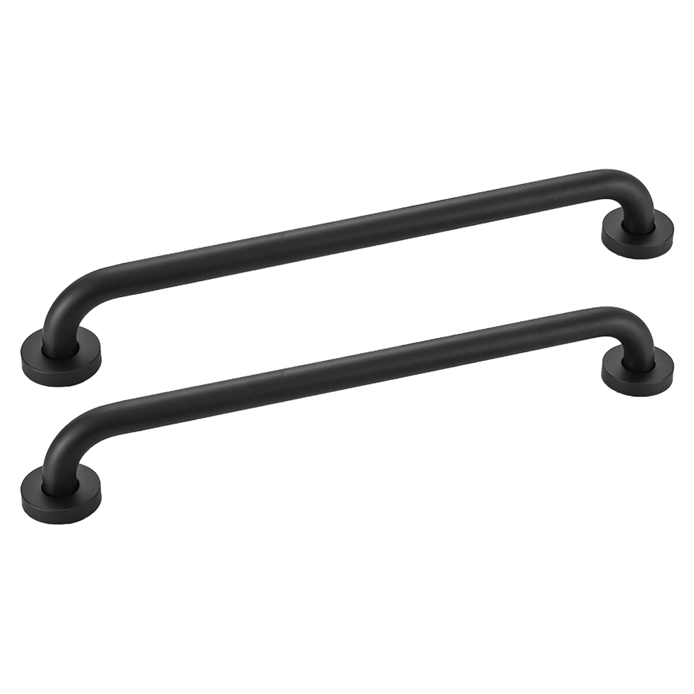 검정 안전 손잡이 지름 2.5cm 노인 장애인 환자 화장실 안전손잡이, 블랙, 2개 25,900원