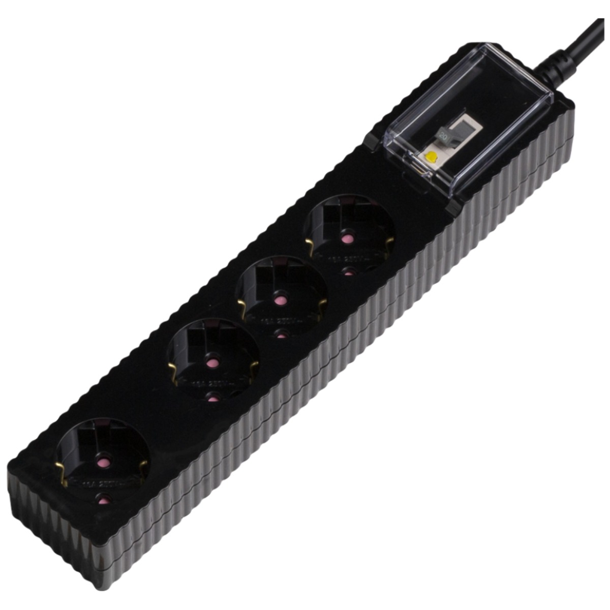 파워존 고용량 웨이브 멀티탭4구 누전차단 50cm 1.5m 3m 5m 7m 에어컨 냉풍기, 1개 54,300원