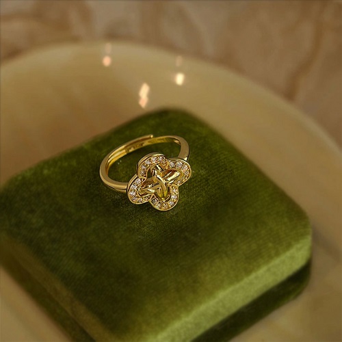 Ramlove 18K 반지 여자 반지 금반지 애인 선물 ,여성 도금 반지 HAR024 128,000원