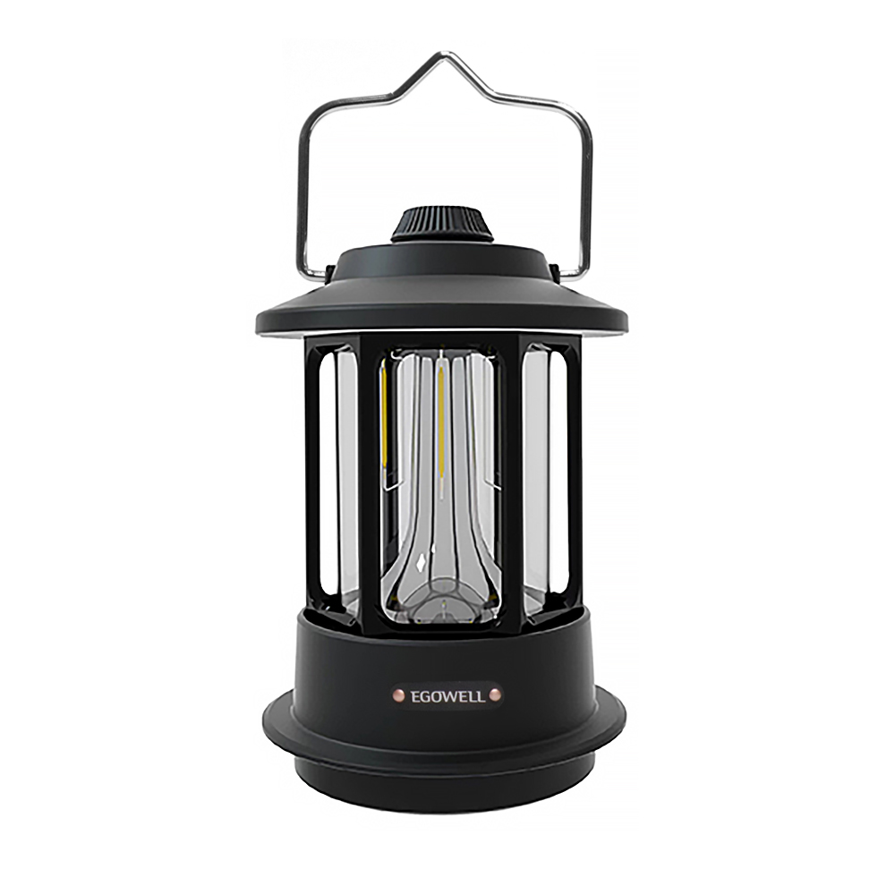이고웰 빈티지 다이얼 감성 캠핑랜턴 충전식, 블랙, 1개 19,800원