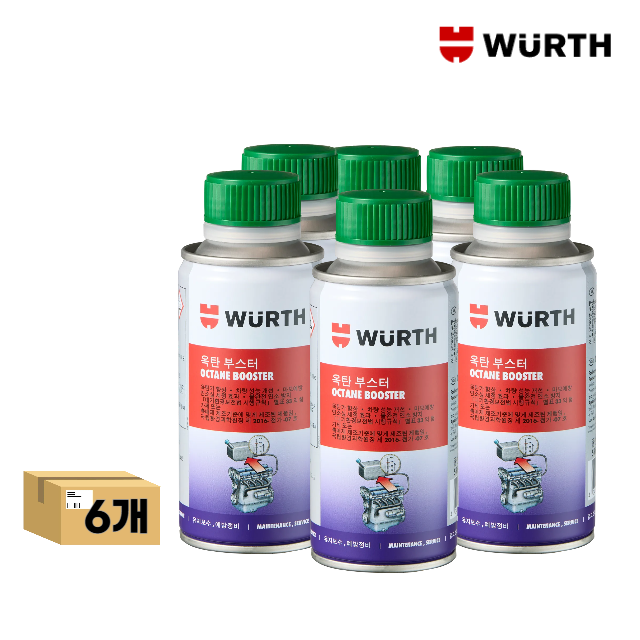 5+1(6개) 뷔르트 옥탄부스터 가솔린 연료첨가제, 가솔린/휘발유, 1개 45,600원