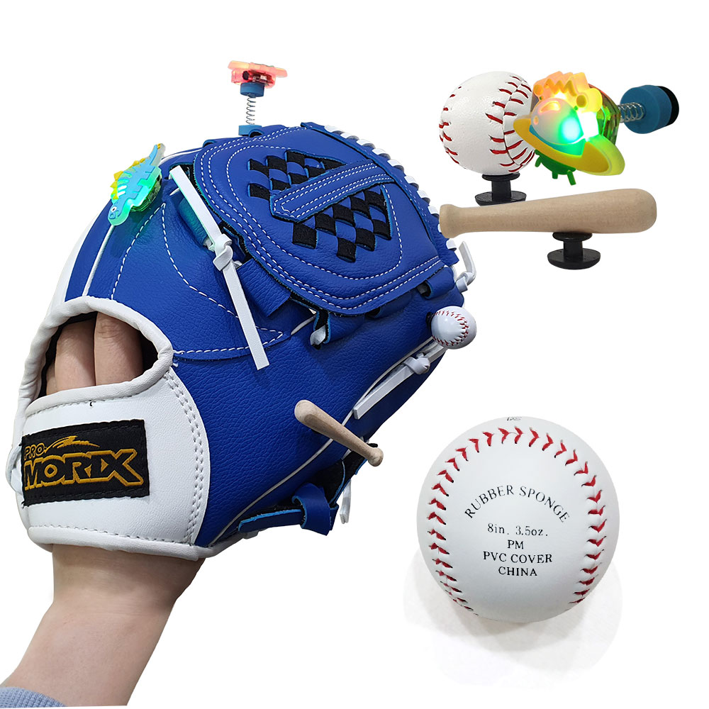 프로모릭스 꾸미는 작은 야구글러브 블루+공+일고 아이템 3종 어린이 성인 23,900원