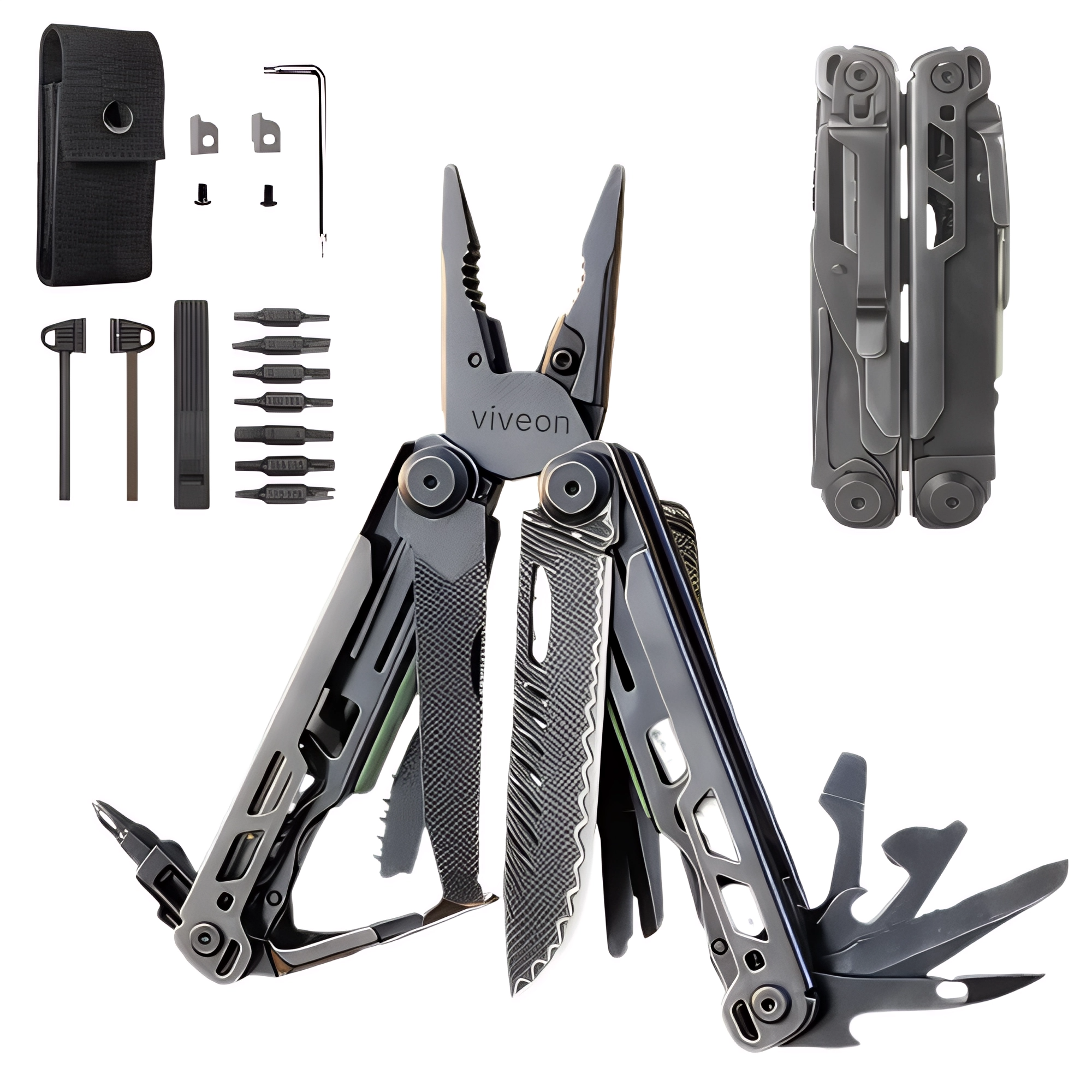 비브온 28 in 1 만능 공구 맥가이버칼 멀티툴, 1개 57,900원