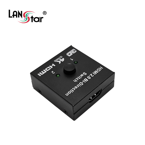 LANstar HDMI 1:2 양방향 수동 선택기 LS-HS12C, LS-HS12C 1대, 선택없음 7,700원