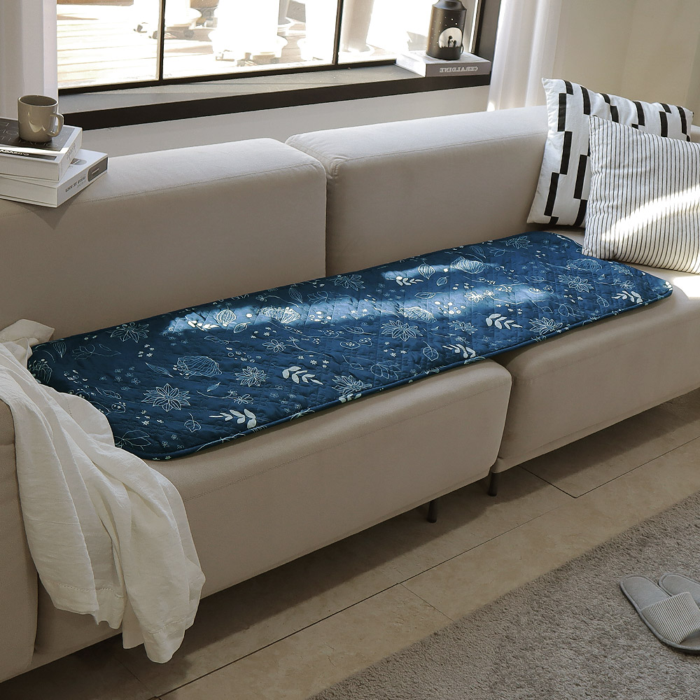 한일전기 극세사 전기방석 JHB-4803, 네이비, 슈퍼쇼파용(50 x 150 cm) 34,900원