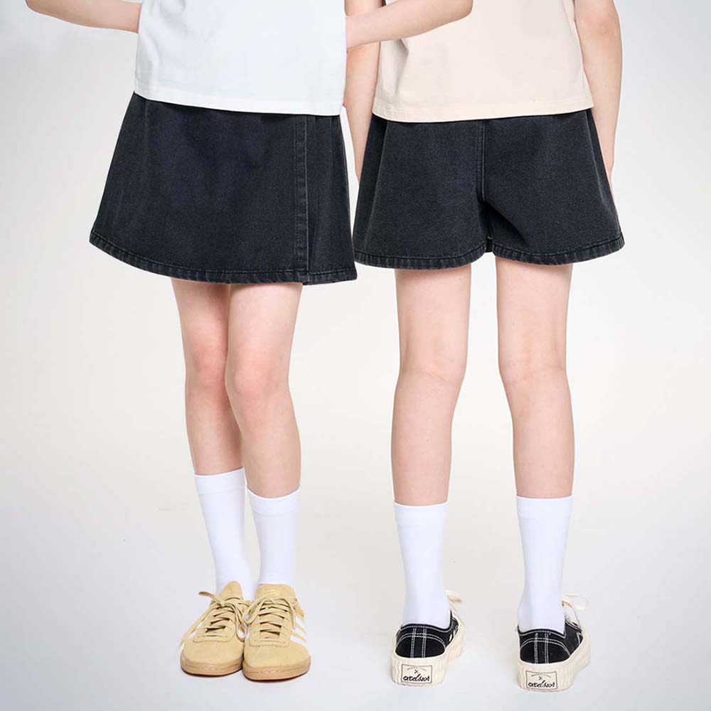 젤리스튜디오 데님 카고 랩 스커트 팬츠 25,930원