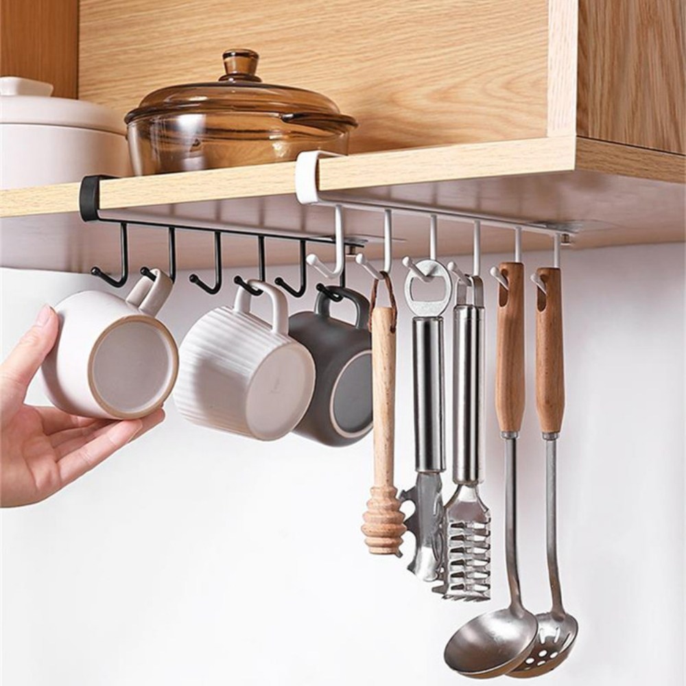 알뜰살림 NEW 공간활용 조리도구걸이 조리도구거치대 + 무타공볼트 8,900원