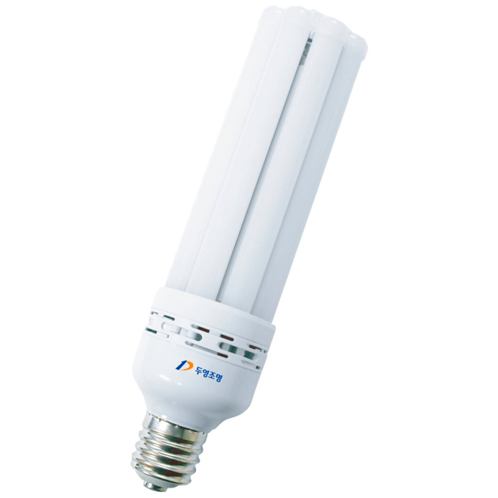 두영 LED 스틱램프 삼파장 전구 35W 50W E26 E39 보안등 파워램프 롱LED 공장등 소켓 주광색 콘벌브 KS, 1개 23,000원