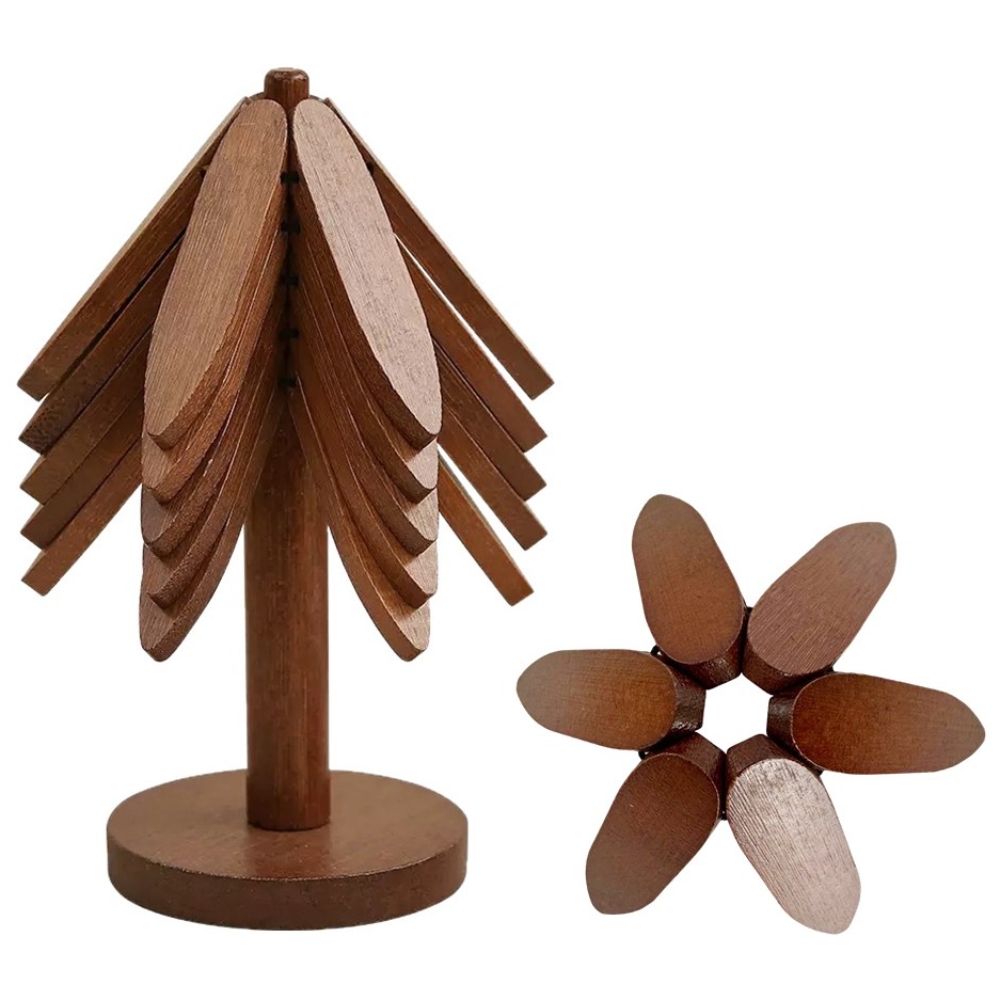 클로버 테크 고급 원목 냄비 접시 받침대, 1세트, 원목 9,800원