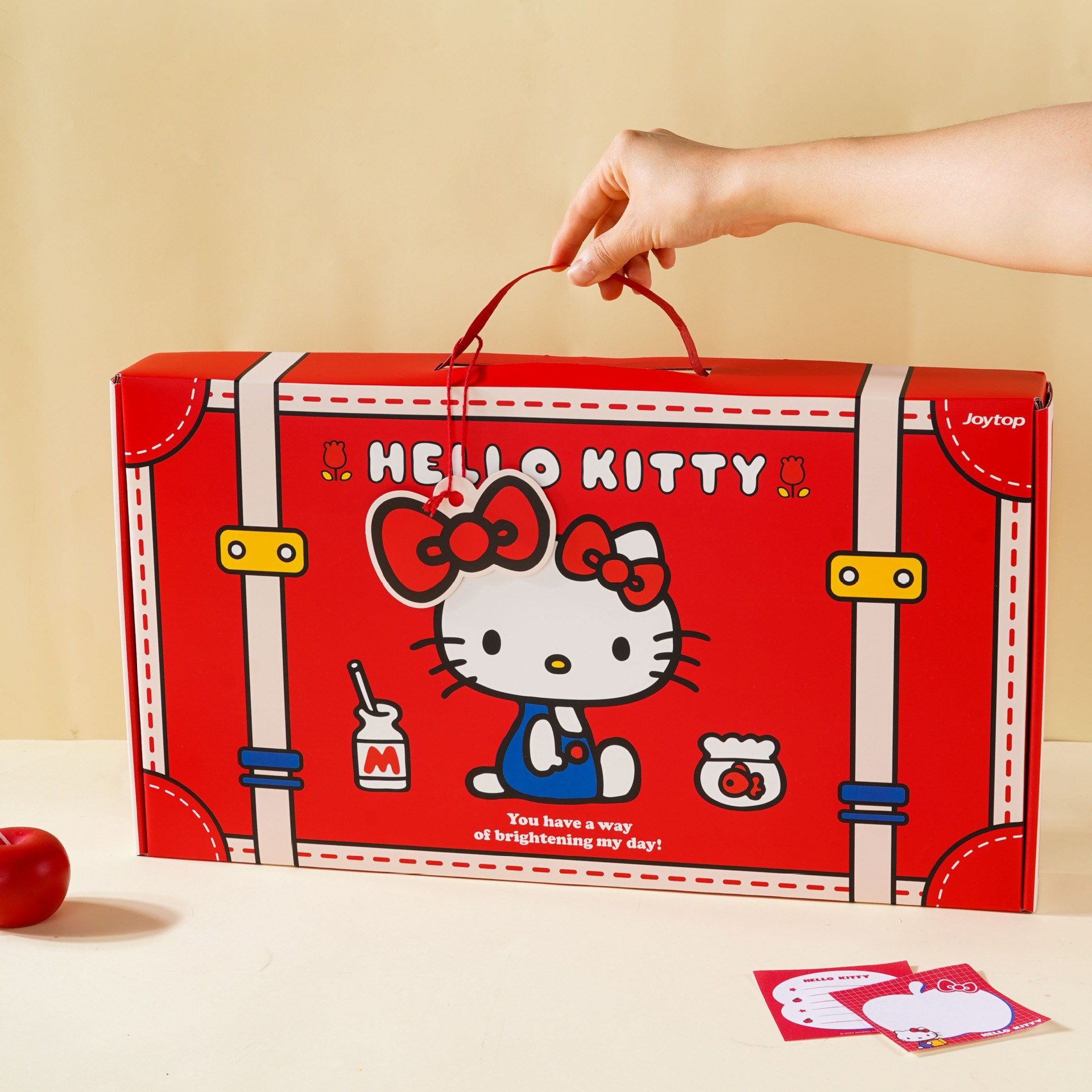 산리오 공식라이센스 헬로키티 다이어리 선물세트 Tt, 1세트, 레드 28,800원