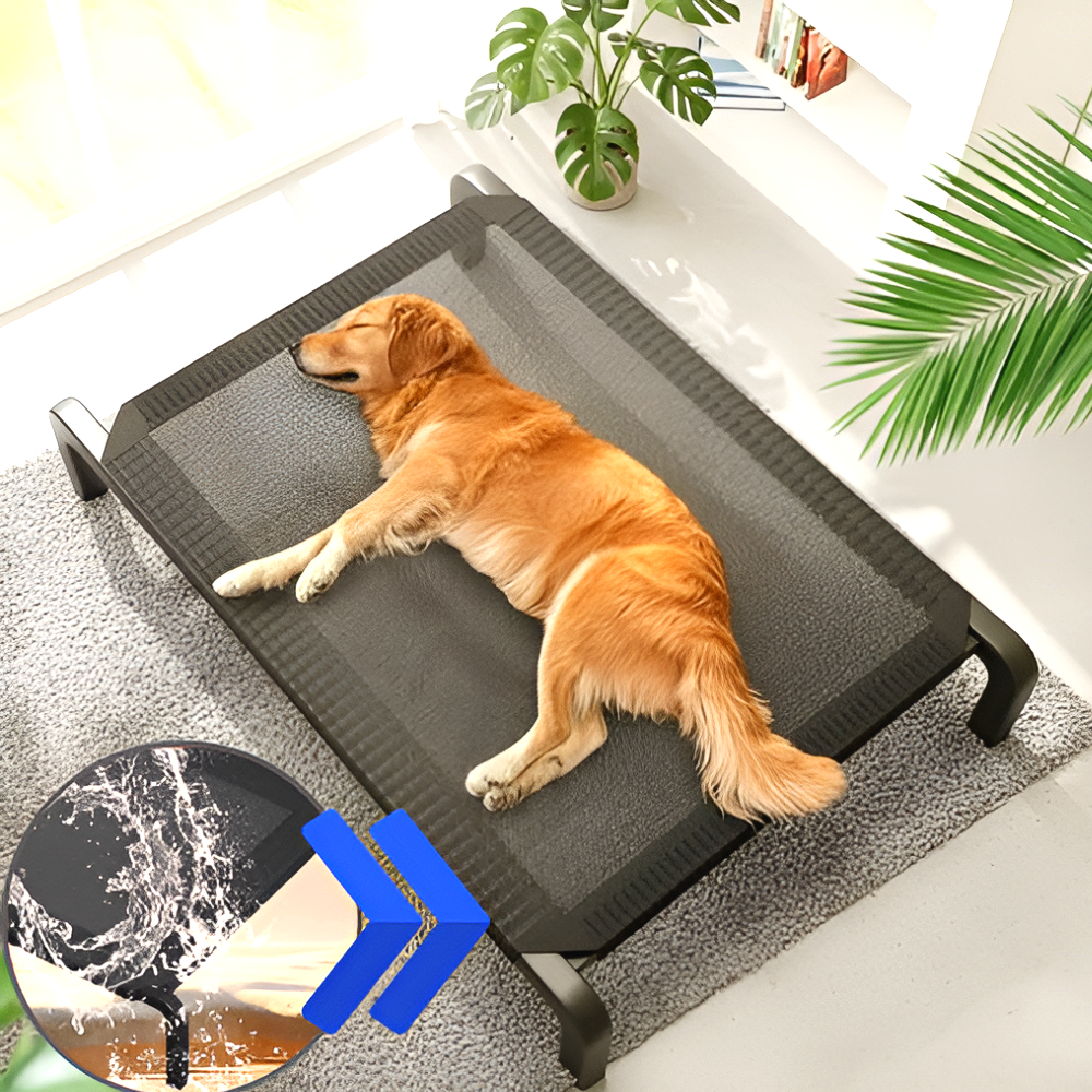 세요나 폭신안정감 방습 통기성 메쉬 강아지 해먹, 1개, 블랙 22,100원