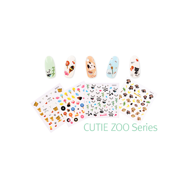 [당일발송] 에델르 네일아트 네일스티커 Cutie Zoo 시리즈 27종, 1개, ZOO14- 레드블라썸 1,500원