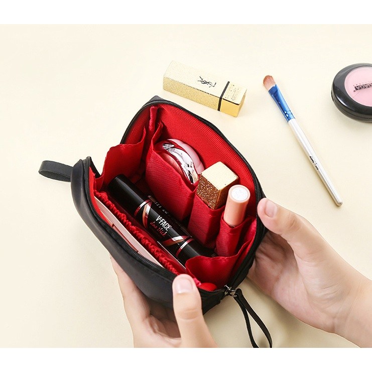 옳고바른 미니 화장품 파우치 립스틱 생리대 깔끔 메이크업 소형 파우치 7,900원