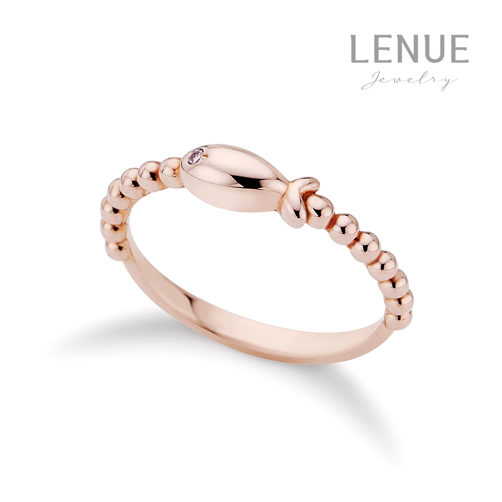 레뉴 행운 통통 물고기 큐빅 볼반지 LFSRS4P334CY 459,000원