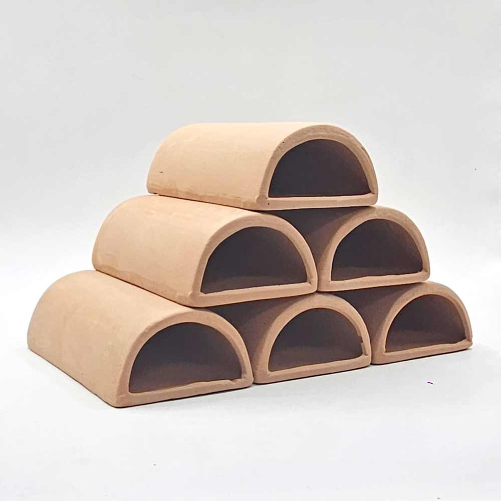 어밥 황토 세라믹 안시 구피 열대어 산란상 은신처 6개, 6개 14,710원