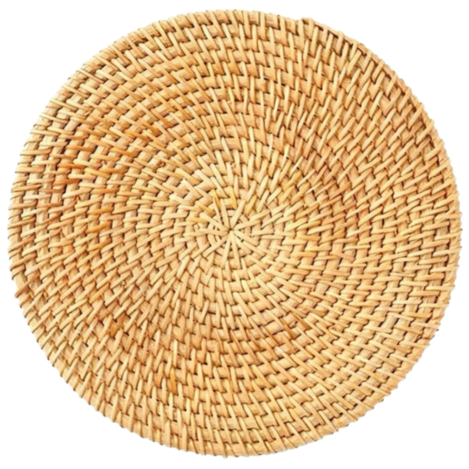 패턴시스템핸드메이드 라탄 티코스터 세트 6P + 수납케이스내추럴 컵받침 인테리어 감성집들이 선물 추천, 라탄 내추럴 냄비받침, 2개 14,900원