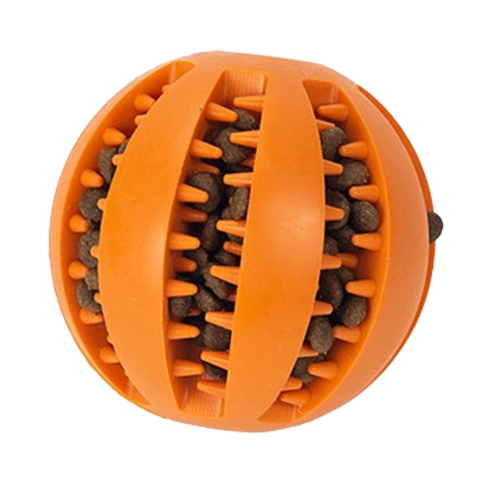 이지유 강아지 노즈워크 츄잉 스낵볼 간식볼 트릿볼 공, 오렌지, 1개 3,900원