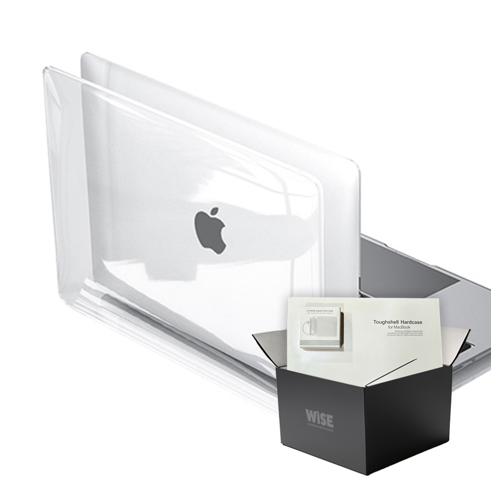 와이즈 맥북에어 M3 13인치 투명 하드 케이스 + 어댑터 케이스 83,600원