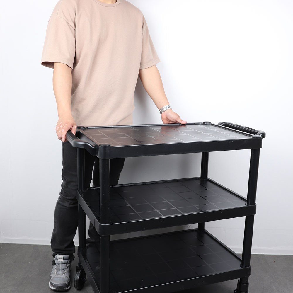 블랙 카트 왜건 트롤리 식당 카트 주방 업소용 61,990원