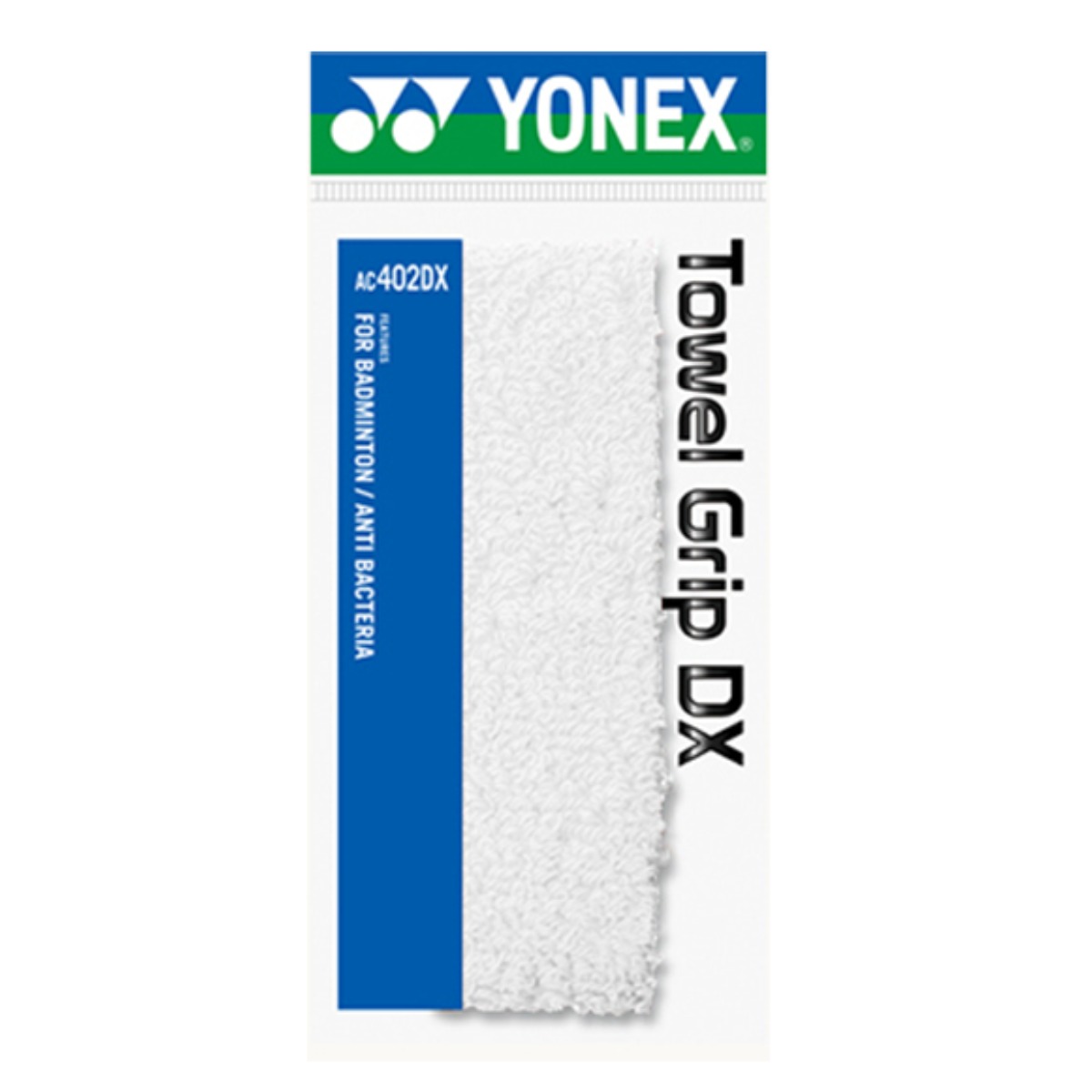 요넥스 타올그립 AC402DX 배드민턴 라켓 타월 그립, 화이트, 6개, 현재가 30,000원