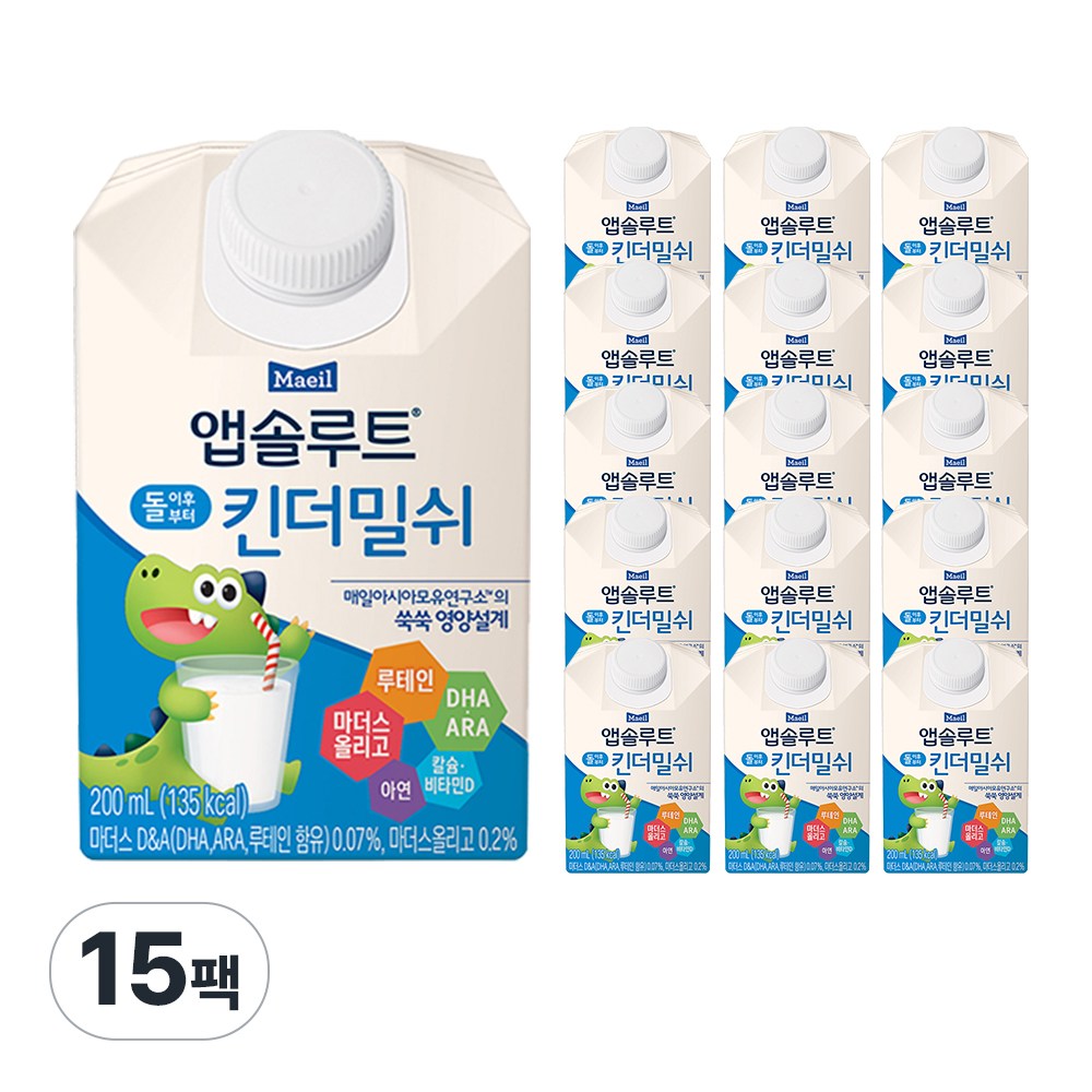 앱솔루트 킨더밀쉬 200ml 19,800원