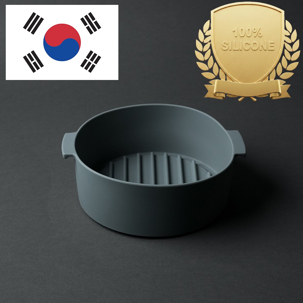 아티즌 쿡 국산 에어프라이 실리콘 팟 쿠킹팟 19cm 전자레인지 라면 용기 7,950원