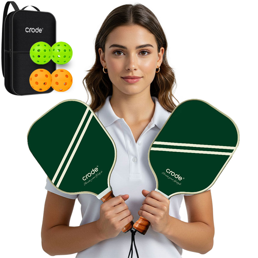크로드 피클볼 라켓 패들 세트 첨단유리섬유 패들2개+공4개+가방1개 46,500원