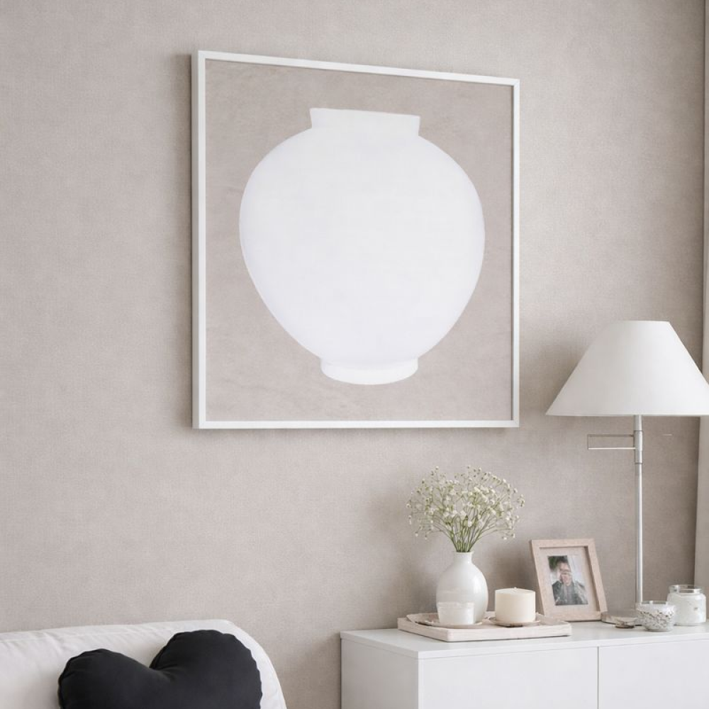 도르리 배전함 가리개 배전반 개업선물 재물운 액자 두꺼비집 가리개, 달항아리 26,900원