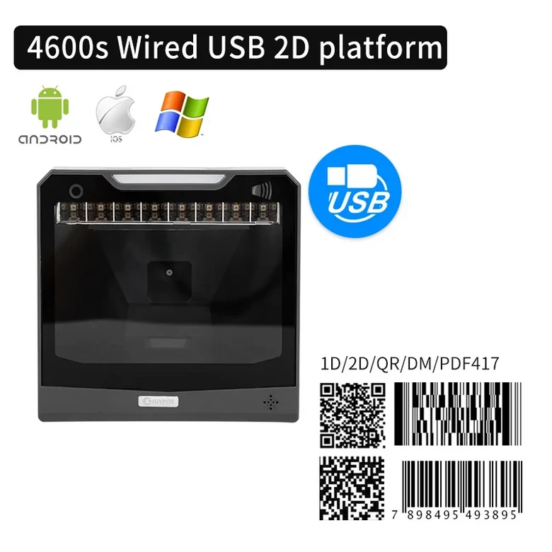 CHIYI 1D/2D 슈퍼마켓 Handhel 바코드 스캐너 리더 QR PDF417 Bluetooth 2.4G 무선 및 유선 USB 플랫폼 80,500원