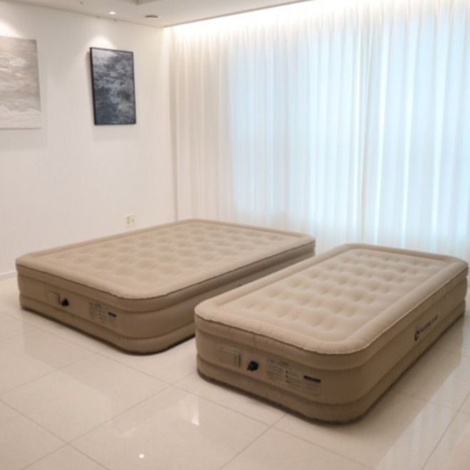 [5세대 올패브릭] 네츄럴캠프 에어매트 프리미엄 FABRIC 내장형 자동펌프 6면 모두 패브릭 79,500원