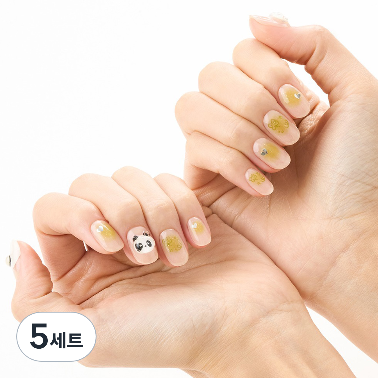 오호라 N 네일 세트, 5세트, 럭키 판다 84,000원