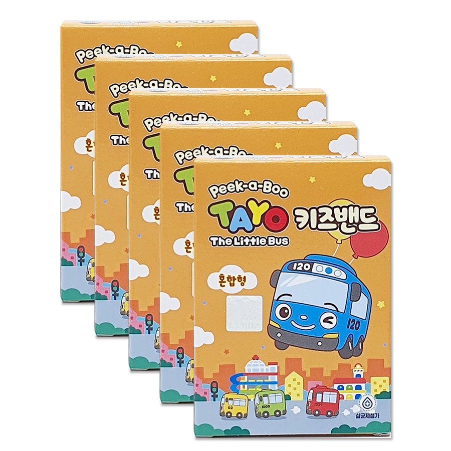 꼬마버스 타요 키즈밴드 혼합형 20매입 x20개 캐릭터 4,490원
