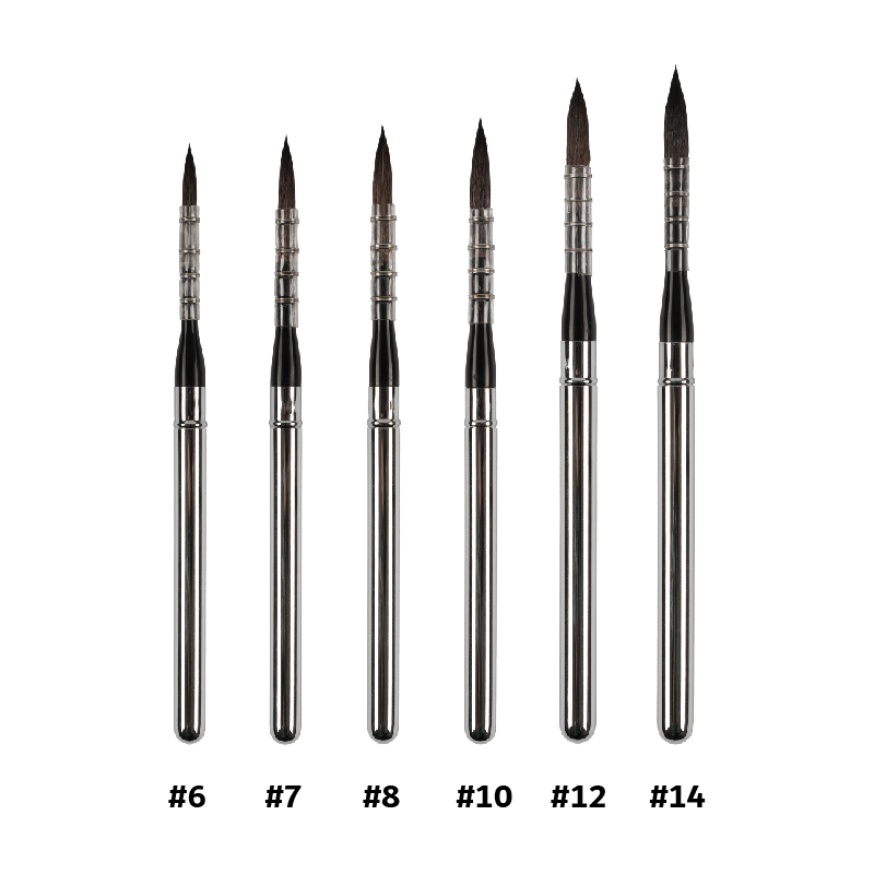 아트시크릿 어반스케치붓 천연모 수채화브러쉬 라운드 872, 1개, 10호 9,600원