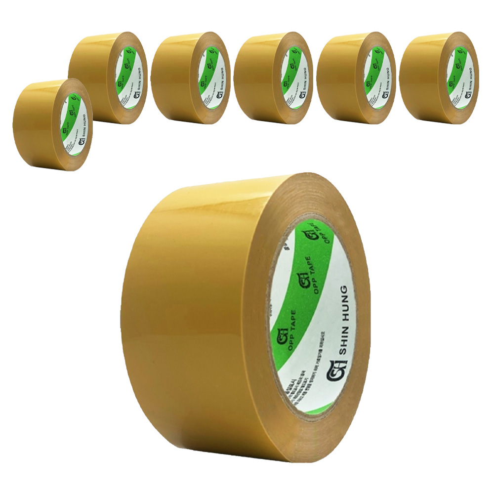 신흥테이프 경포장 박스 테이프 황색 57mic x 80m 7,130원
