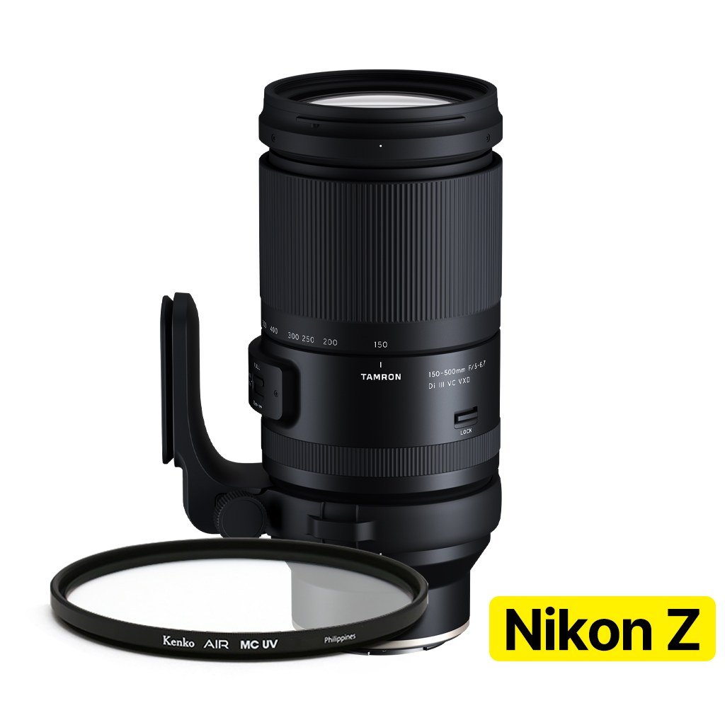 [지금사면 무상보증 3년] 탐론 150-500mm F/5-6.7 Di III VC VXD A057 니콘 Z마운트 + 겐코 AIR MCUV 82mm, 단일상품, 현재가 1,783,000원