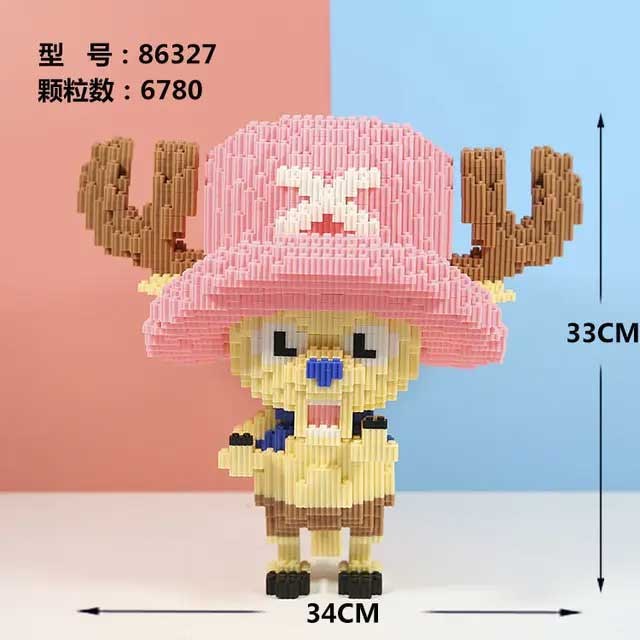 대형 나노블록 해적단 애니메이션 토니토니 쵸pper, 1개 23,200원