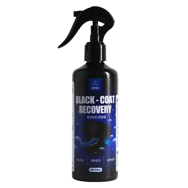 생활백서 블랙코트 환원제 색상 복원 스프레이 1개 12,500원