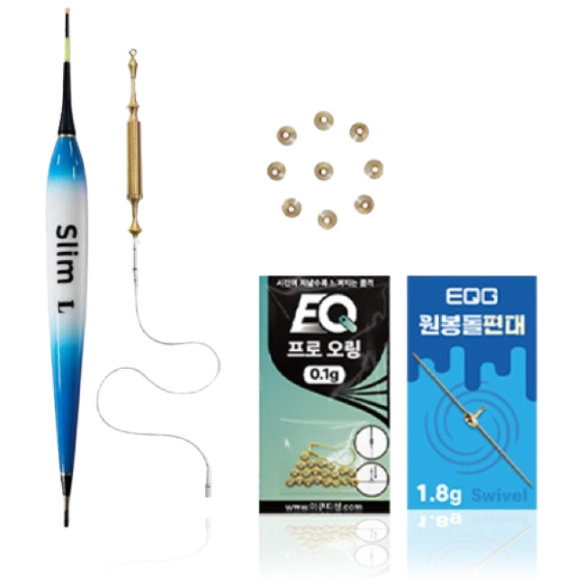 까치낚시터 신제품 원봉돌편대 -기술사장님세트 커스텀채비, 1개, 1개입 35,000원