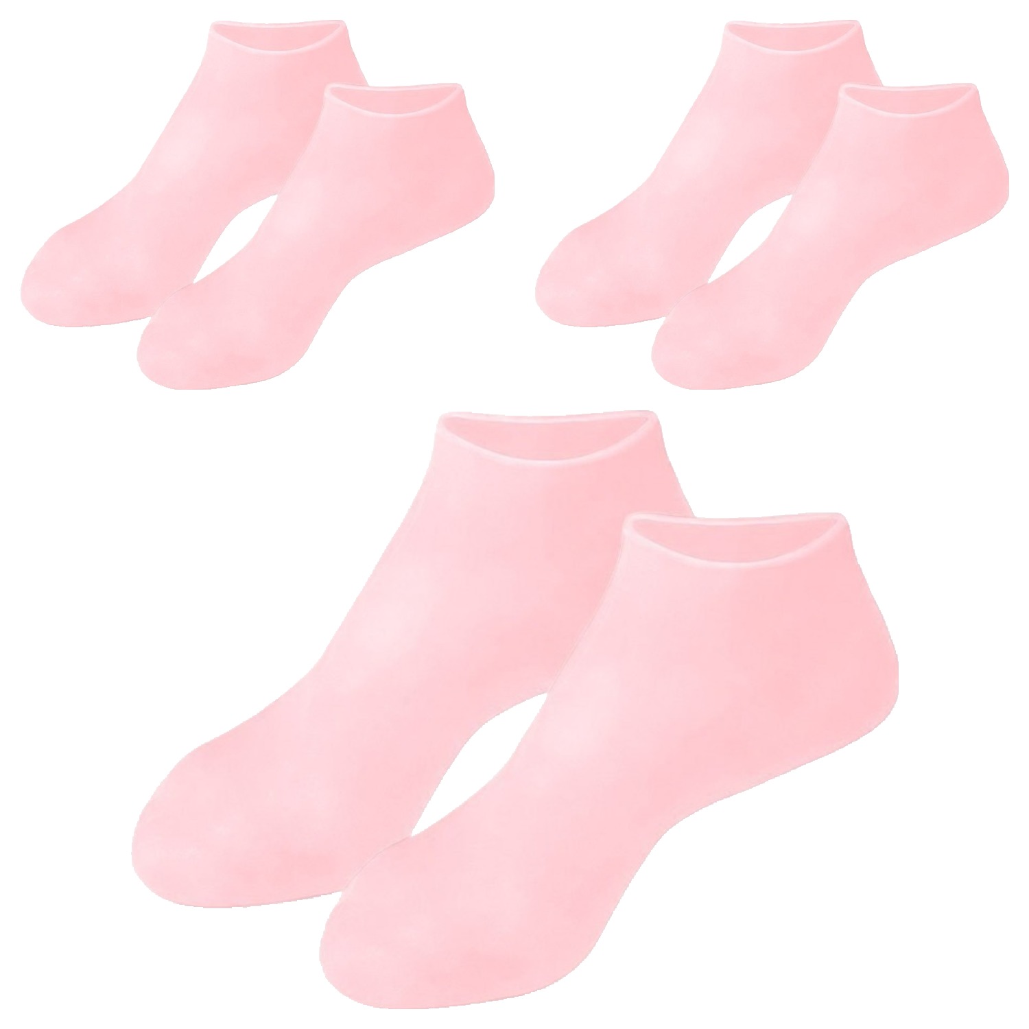 스테디얼 발 전체 커버 뒷꿈치 각질 보습 케어 핑크 9,500원