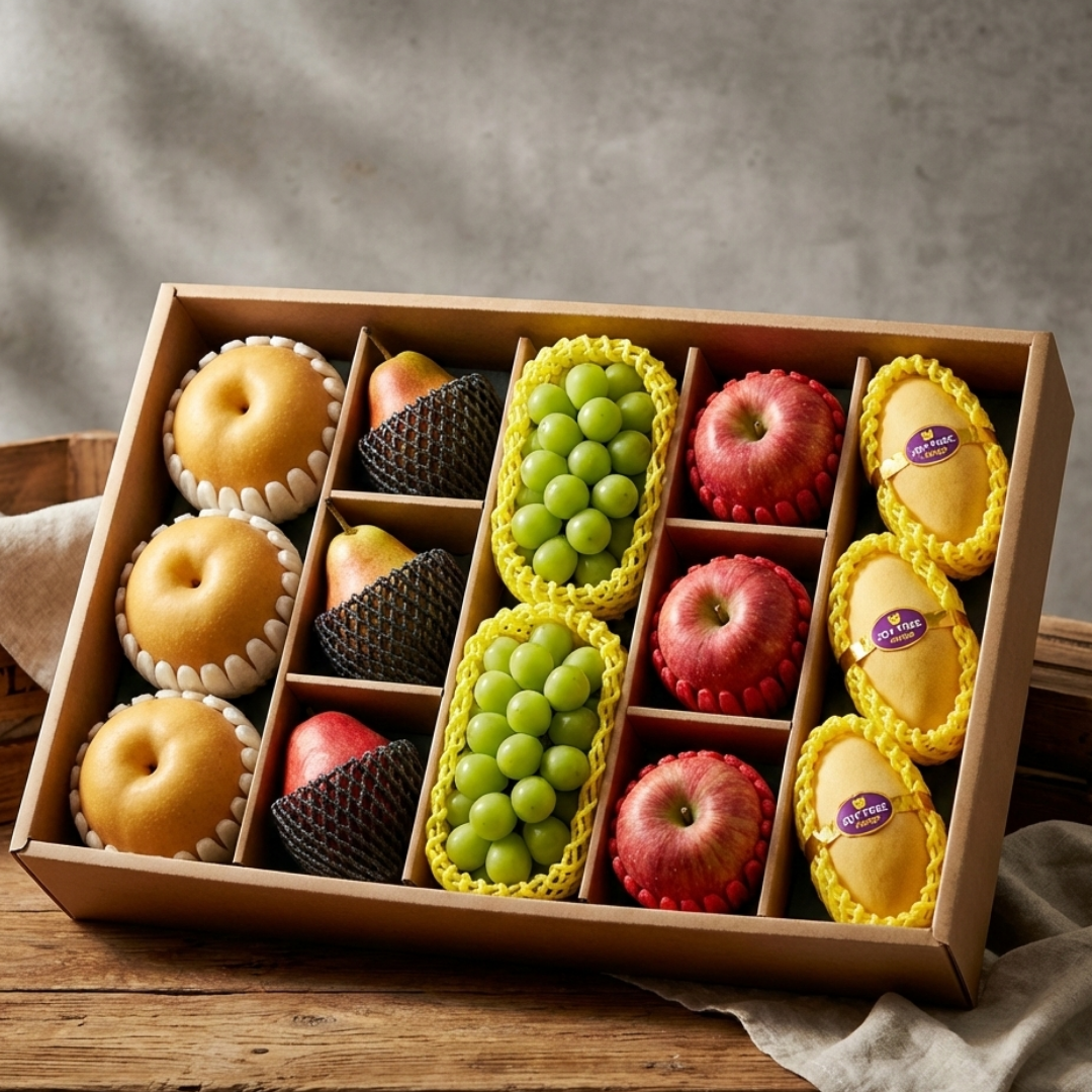 고급 혼합 과일 선물 세트 선물용 사과 배 애플망고 골드망고 샤인머스켓 세트 선물포장, 1개, 1호 선물용 과일선물세트 179,000원