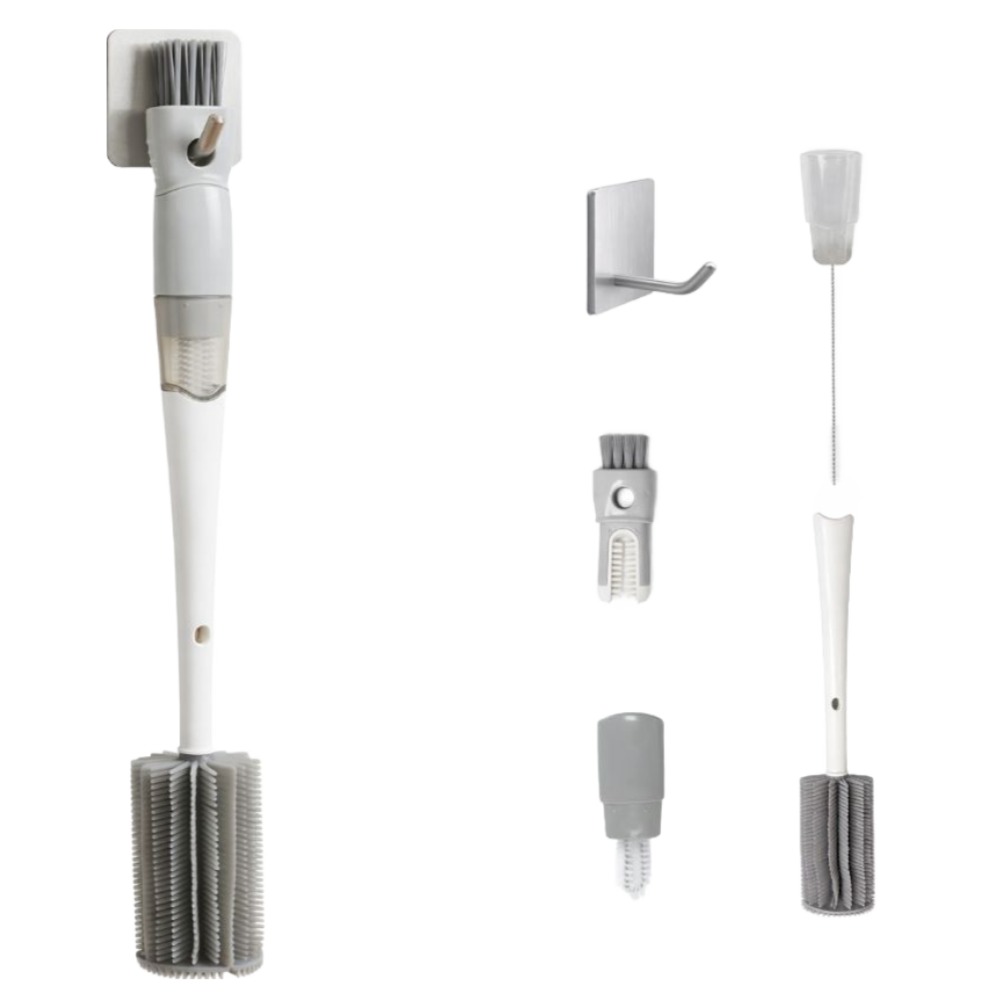 올끌레어 5in1 실리콘 텀블러 세척솔, 1개, 쿨그레이 13,000원