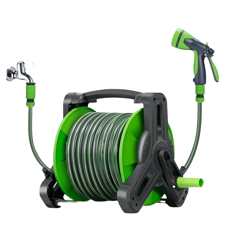 고급형 자동정리 물 호스 물 호스릴 물호스분사기 세차호스 원예호스 물호스 고압 워터건 정원 분무기호스 분사기 워터릴 30M 79,800원
