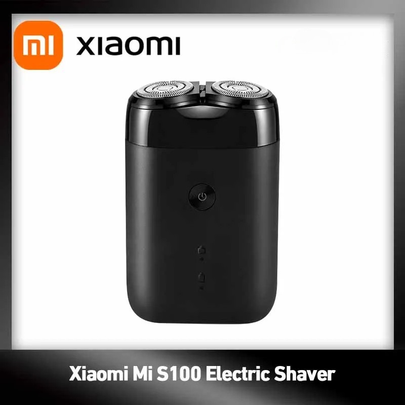 샤오미 전기면도기 S100 IPX7 방수 습식 건식 듀얼헤드 고속 충전, 블랙, 단일 모델 24,300원