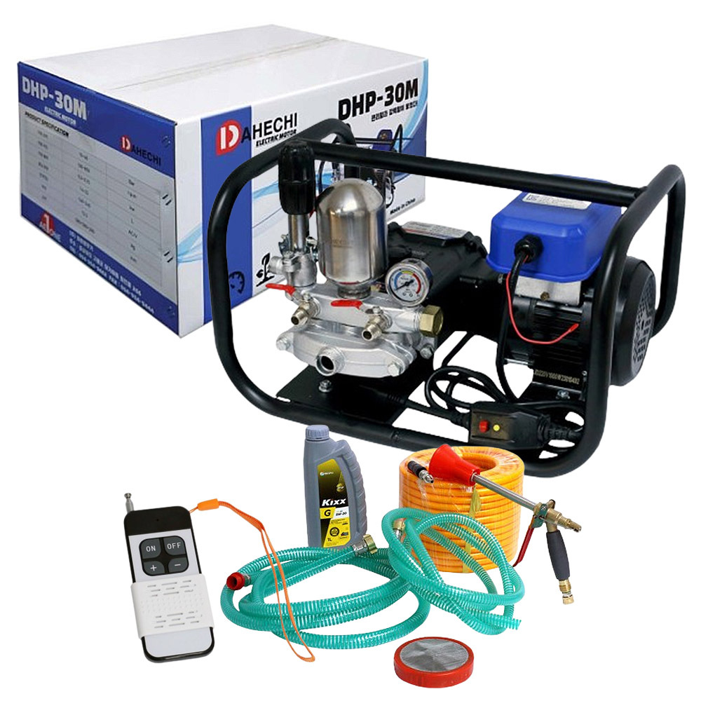 다히치 동력분무기 DHP-30M 에어컨 설치 공사 이전 배관 타공 분진 먼지 청소 산업용 농약 분사 제초 밭 345,000원