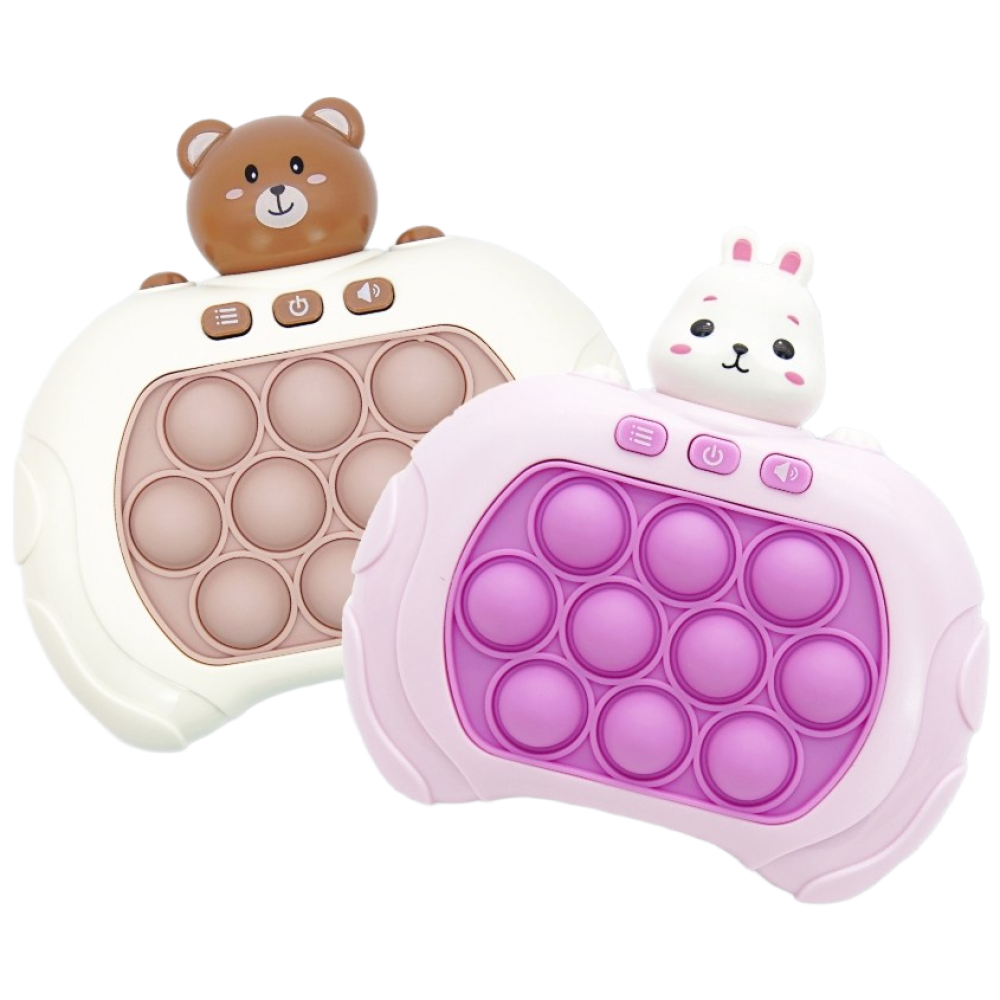 토이토 1+1세트 푸쉬팝 게임기 아기곰 토끼 팝잇게임기 스피드킹 미니 푸시팝 보드게임 12,400원