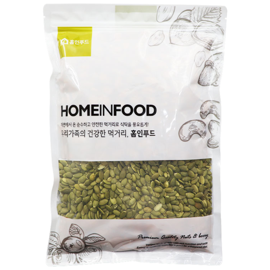홈인푸드 호박씨, 1개, 1kg 10,900원