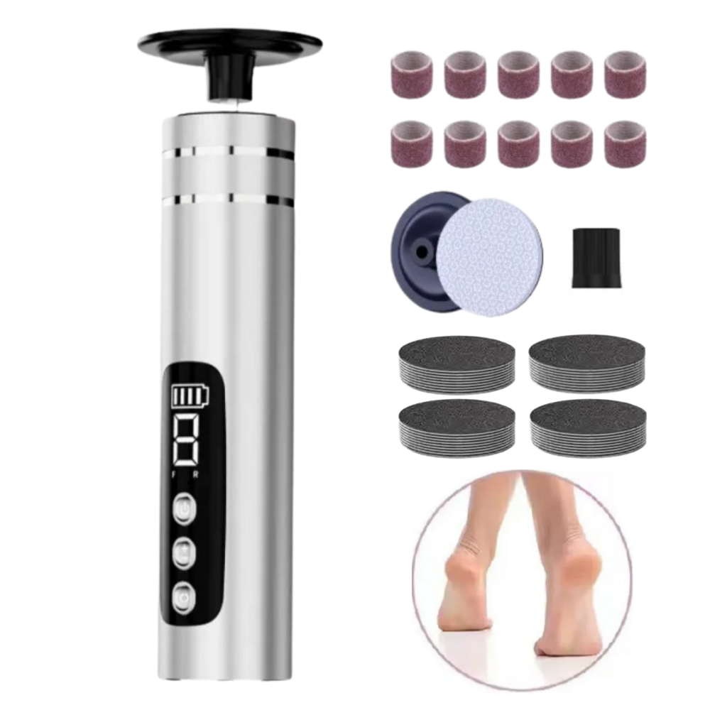 일리마 전동 발각질제거기 풋파일, MZX-001, 실버 36,880원